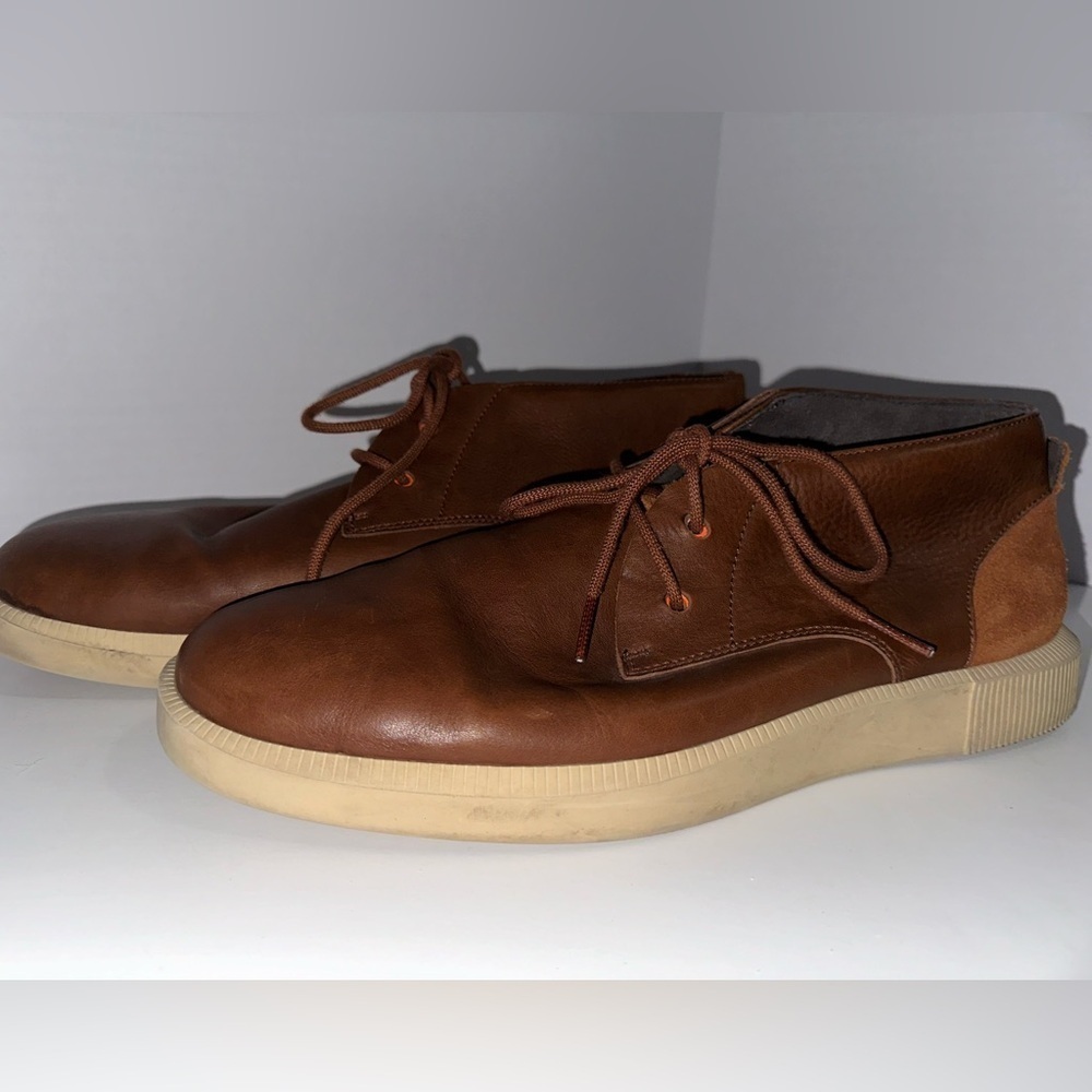 Camper Bill Chukka Ankle Boots in Brown 44 10.5 Mixed Leather Suede - Picture 4 of 9